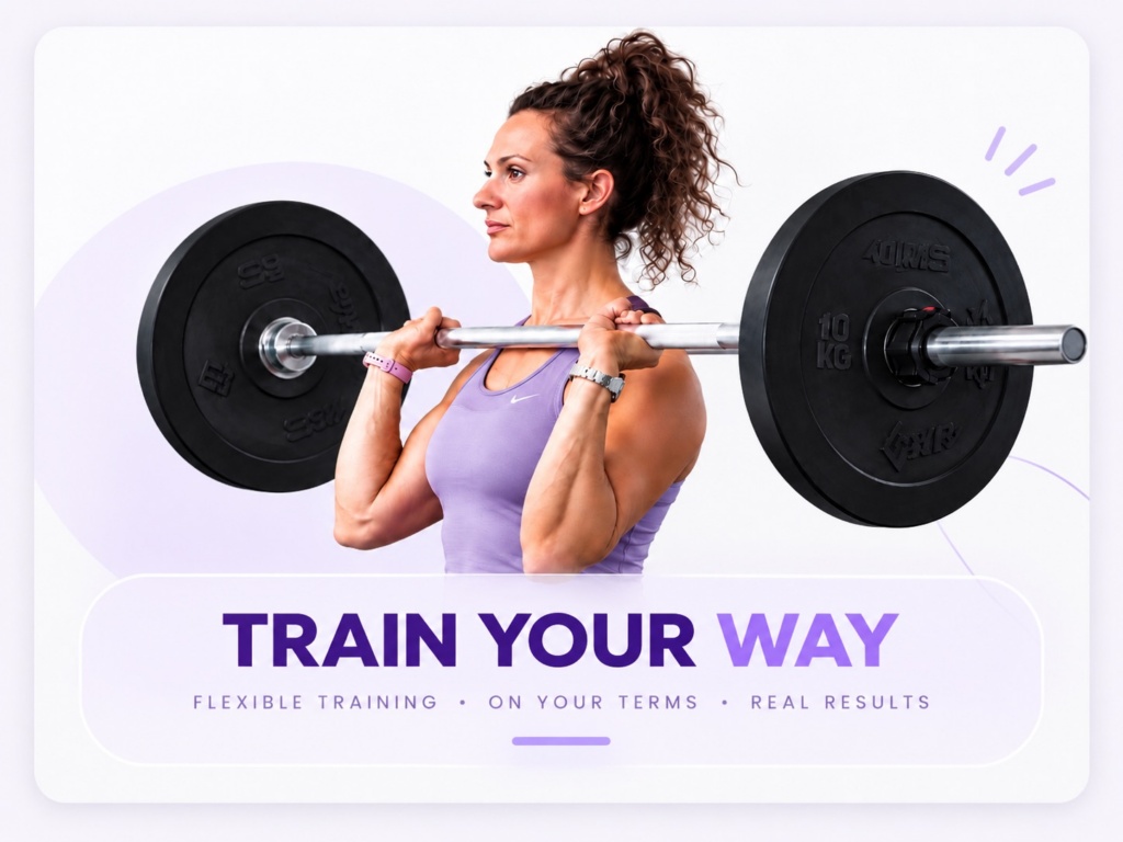 train your way Faye Weight training in the Fayesfitness studio