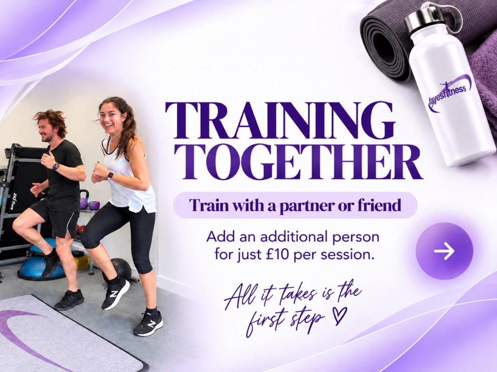 Train together for an additional £10