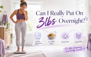 Can you really gain 2 or 3lbs overnight? understanding sudden weight fluctuations