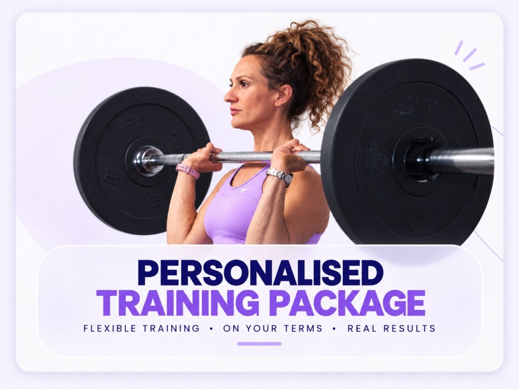 Faye Weight training in the Fayesfitness studio